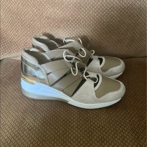 Michael Kors Beckett Wedge Sneakers
